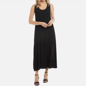 [nwt] KAREN KANE Tiered Crushed Midi Dress